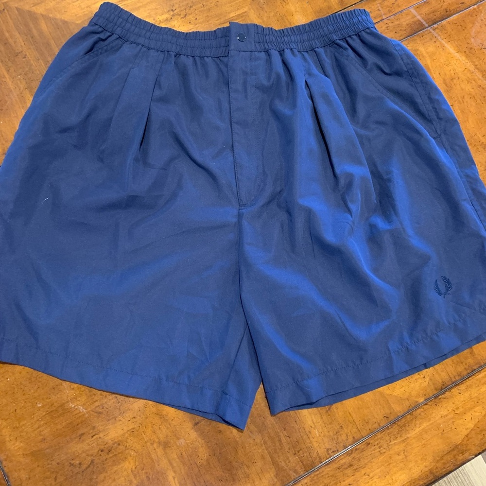 Fred Perry Navy Swim Shorts